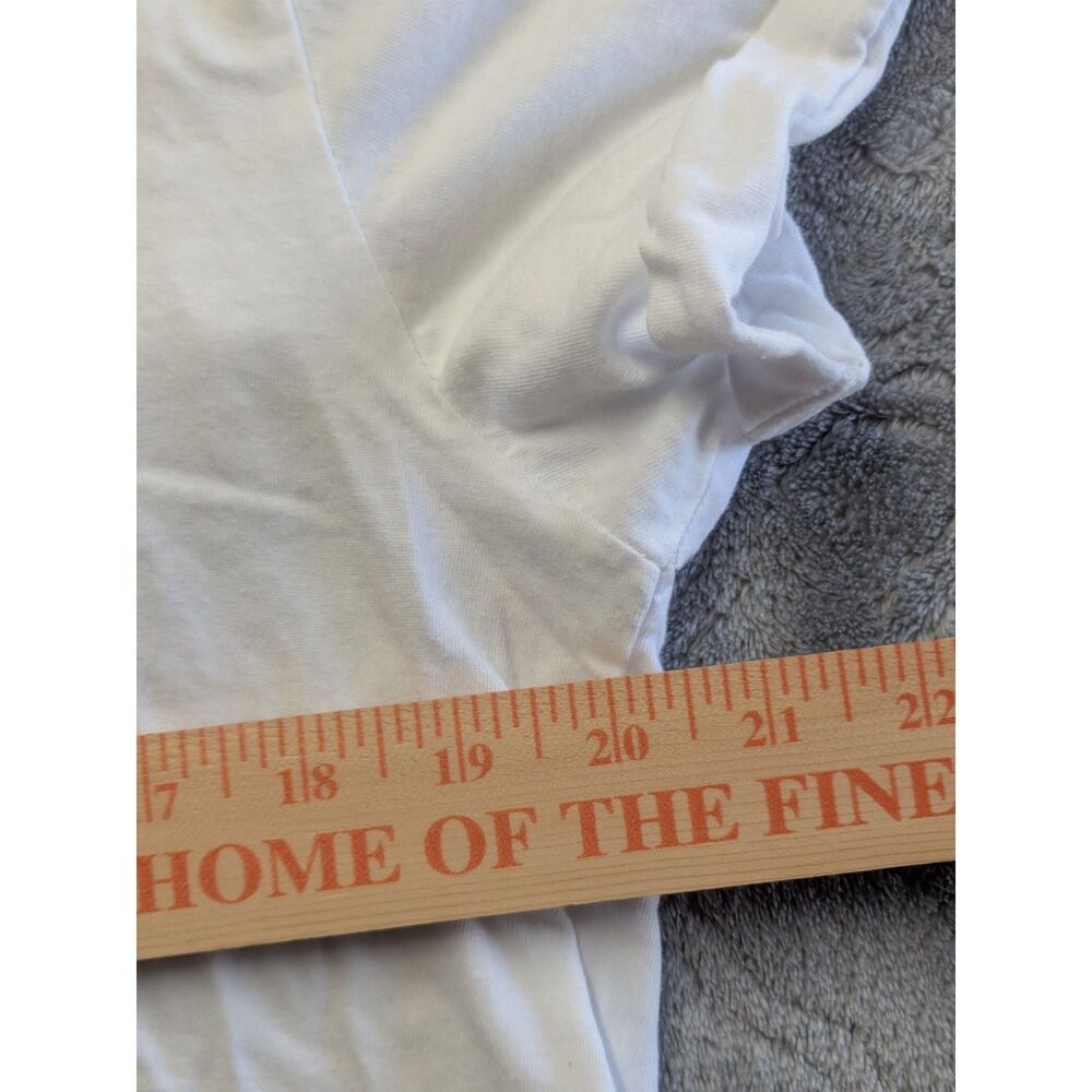 Vibe N Anime Manga Graphic Tee Women's XL White Kawaii Japanese Crop Boxy Shirt